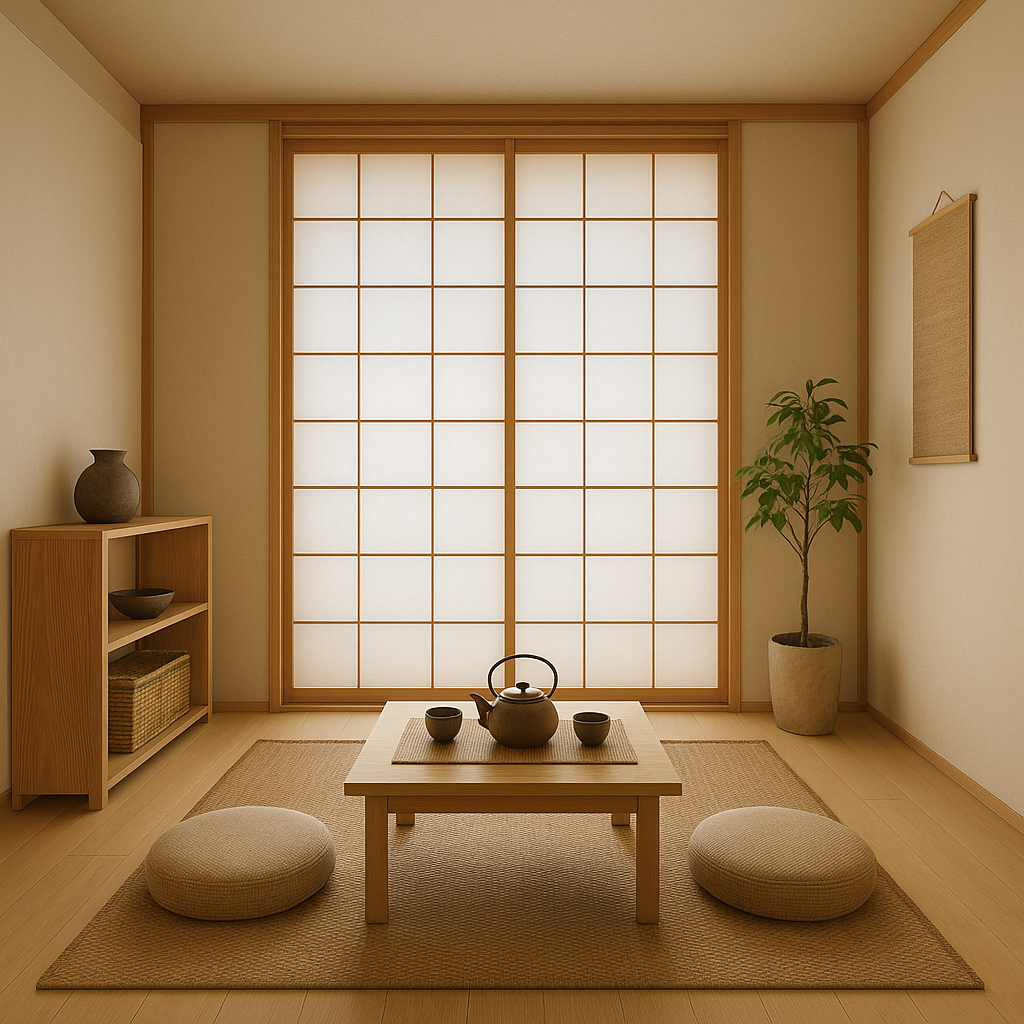 Zenraum im Gartenhaus