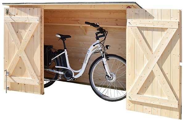 weka-Fahrradbox-aus-Holz